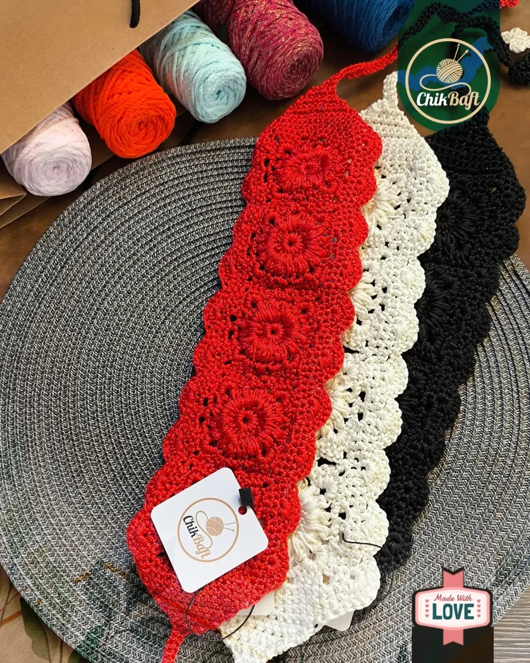 ست گوشواره، باندانا و کلاه